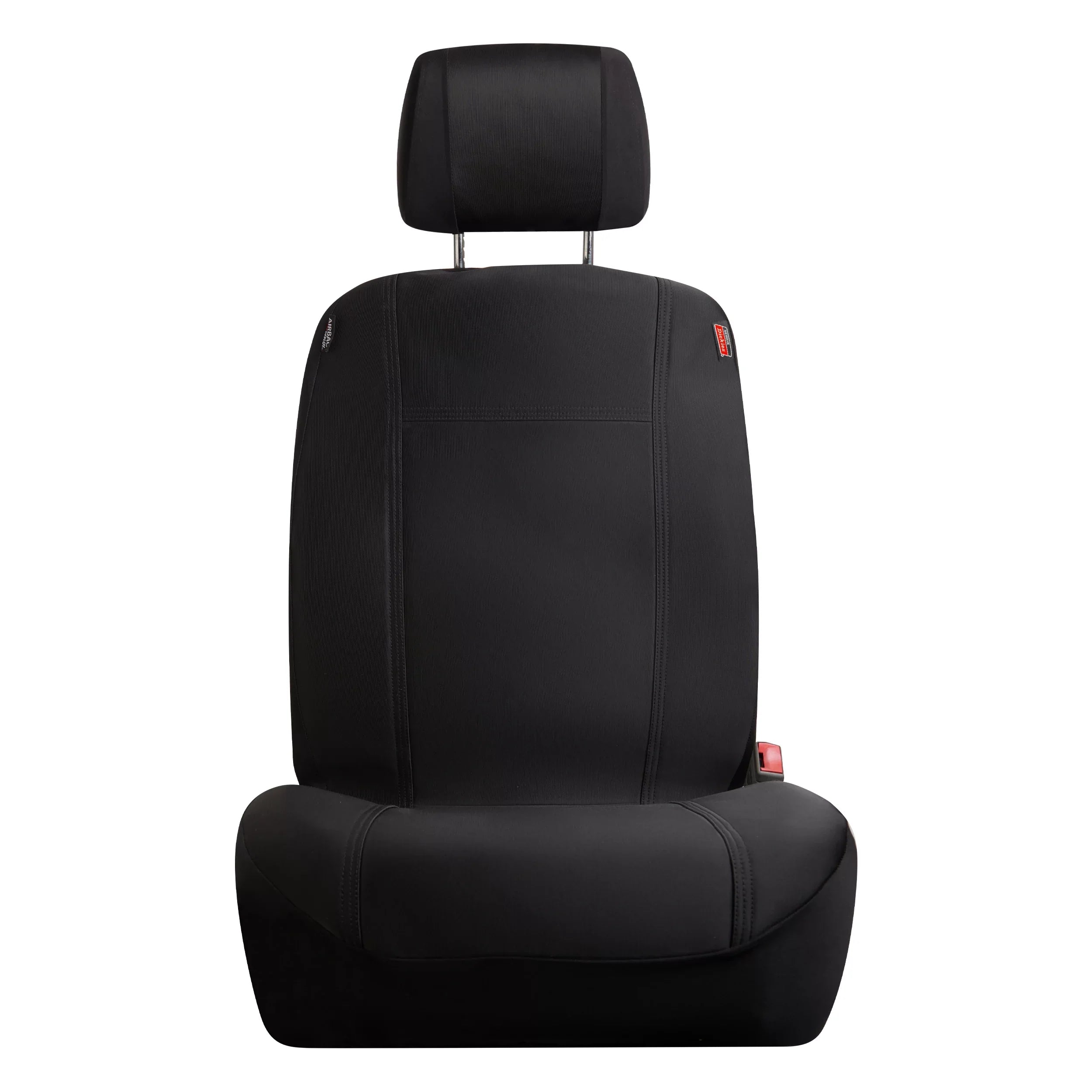 Dickies 2-Piece Black Puncture-Resistant Front Car, Truck, SUV Seat Covers, Protect from Pets, Universal Fit