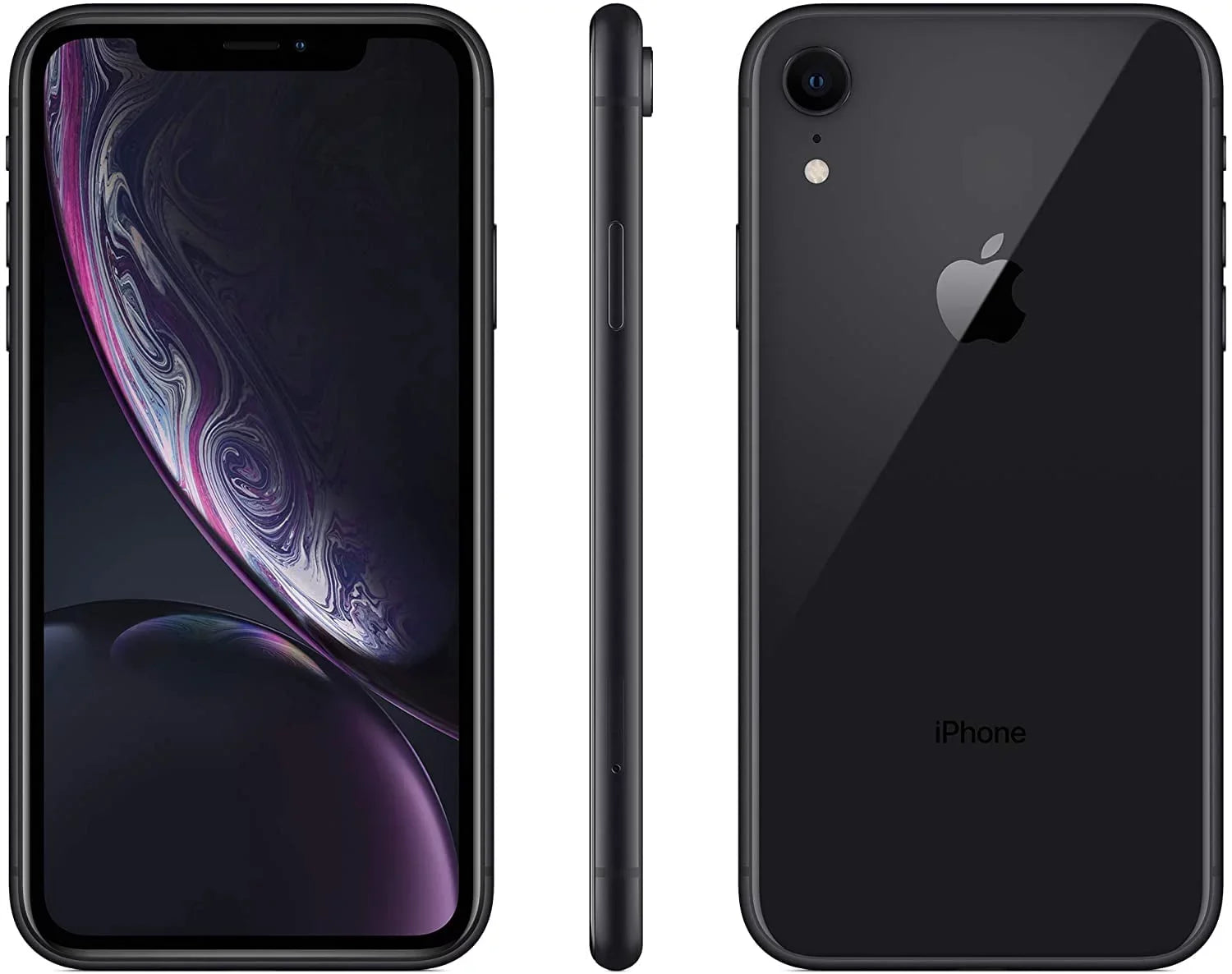Restored Apple iPhone XR A1984 (Fully Unlocked) 64GB Black (Refurbished)