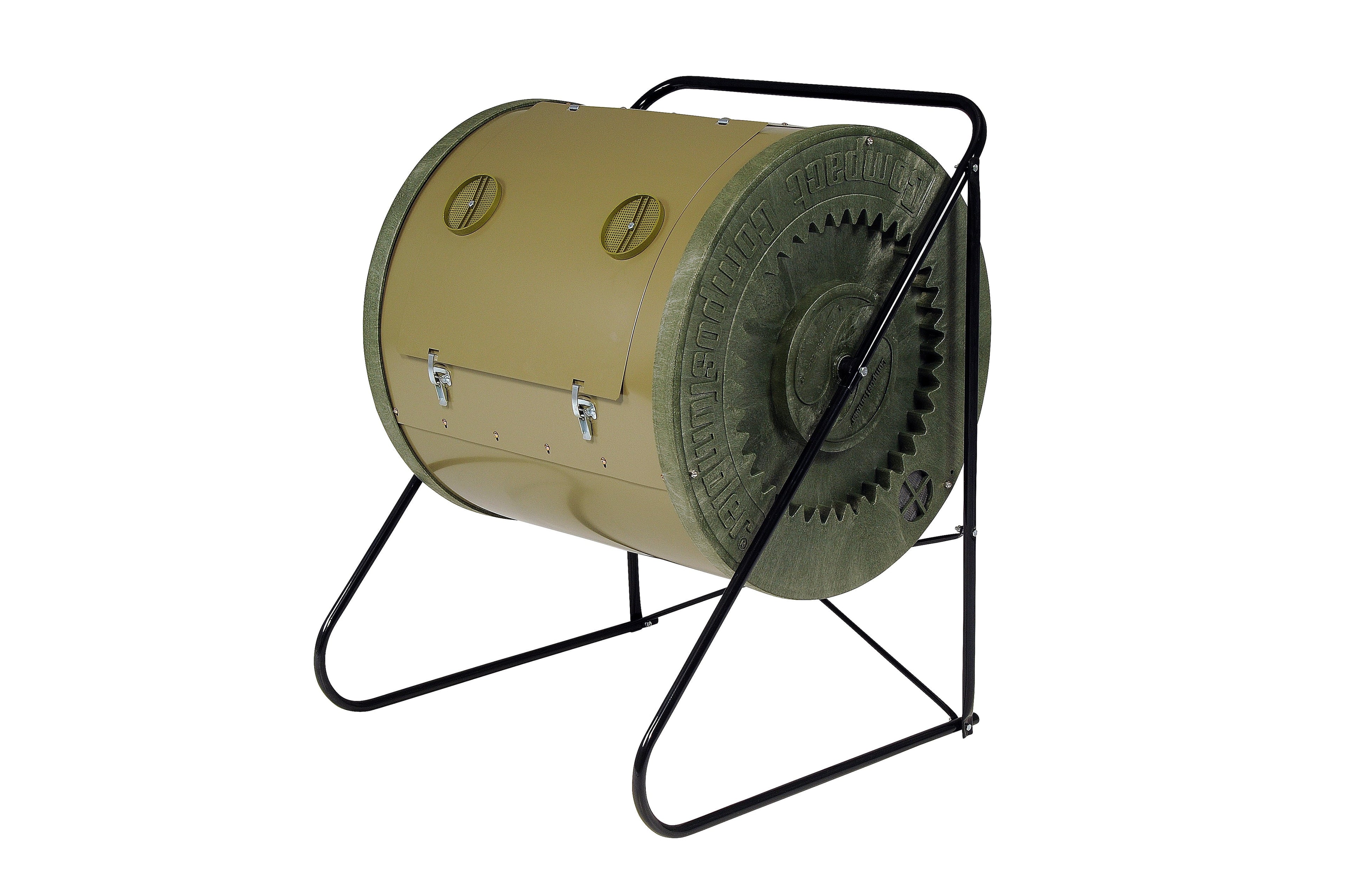Mantis Compact ComposTumbler CT02001 Easy-to-Load Easy-to-Empty with No Bending - Sturdy and durable, Holds 88 Gallons, Low Cost Per Gallon
