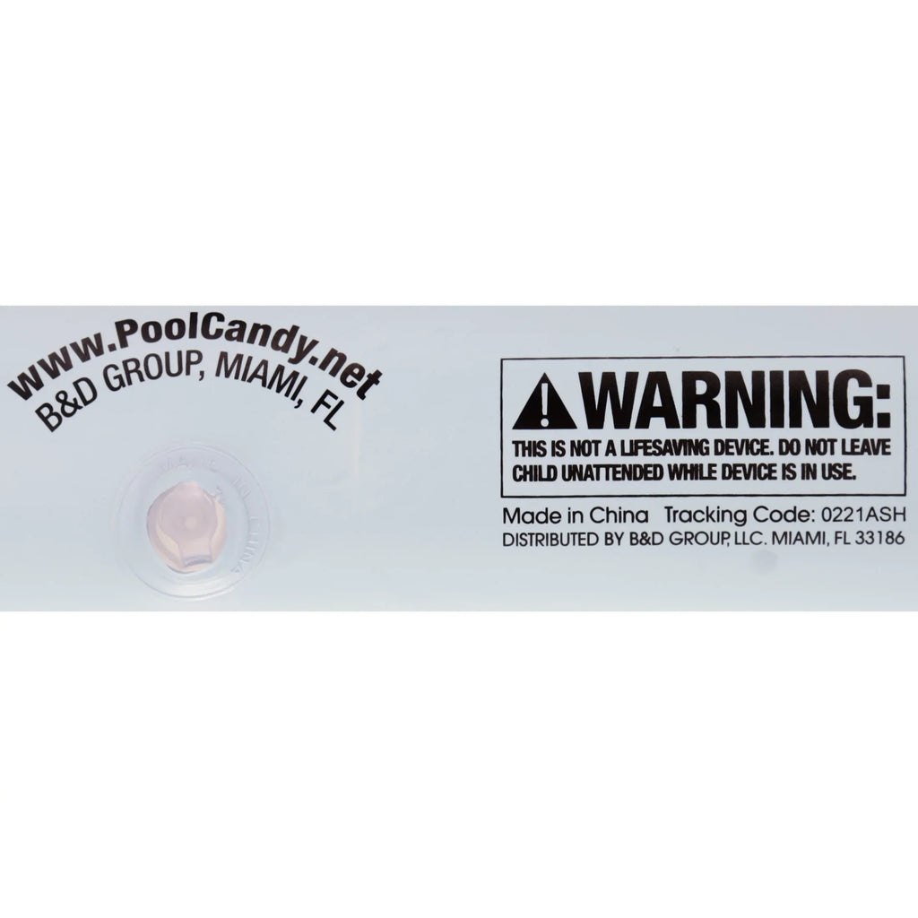 Rainbow Collection Deluxe Glitter Pool Raft 74" - Rainbow Haze