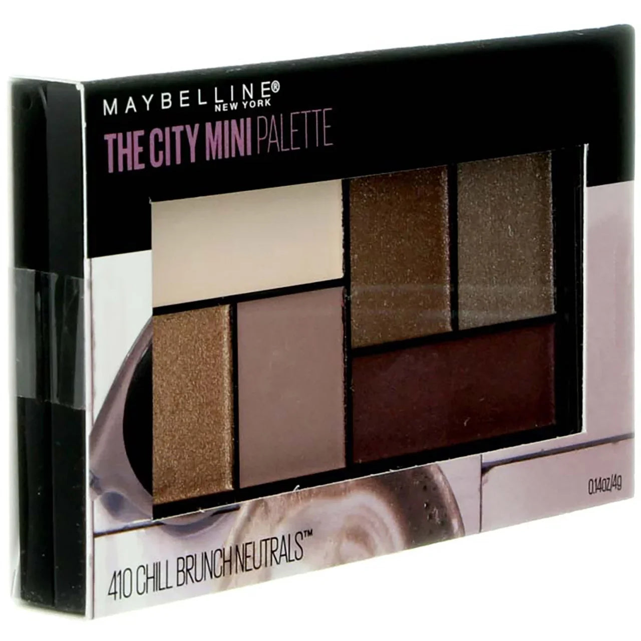 Maybelline The City Mini Eyeshadow Palette Makeup, Chill Brunch Neutrals, 0.14 oz (Pack of 3)