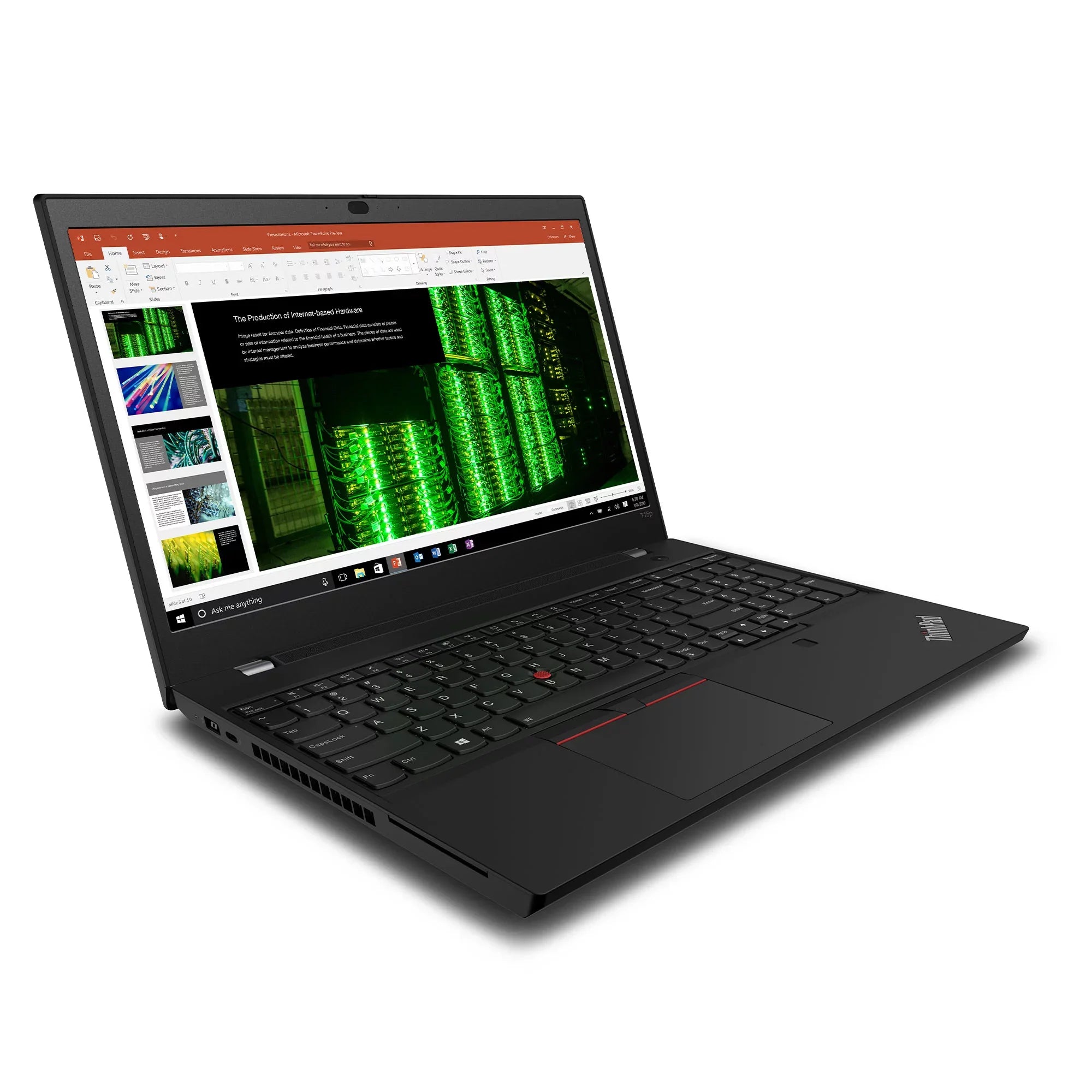 ThinkPad T15p Intel Portable computer, 15.6" FHD IPS 250 nits, Core i5-10300H, UHD Graphics, 8GB, 256GB Solid State Drive