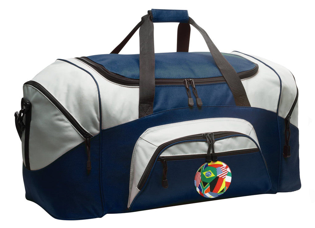 Broad Bay World Cup Fan Duffle Bags or World Soccer Luggage