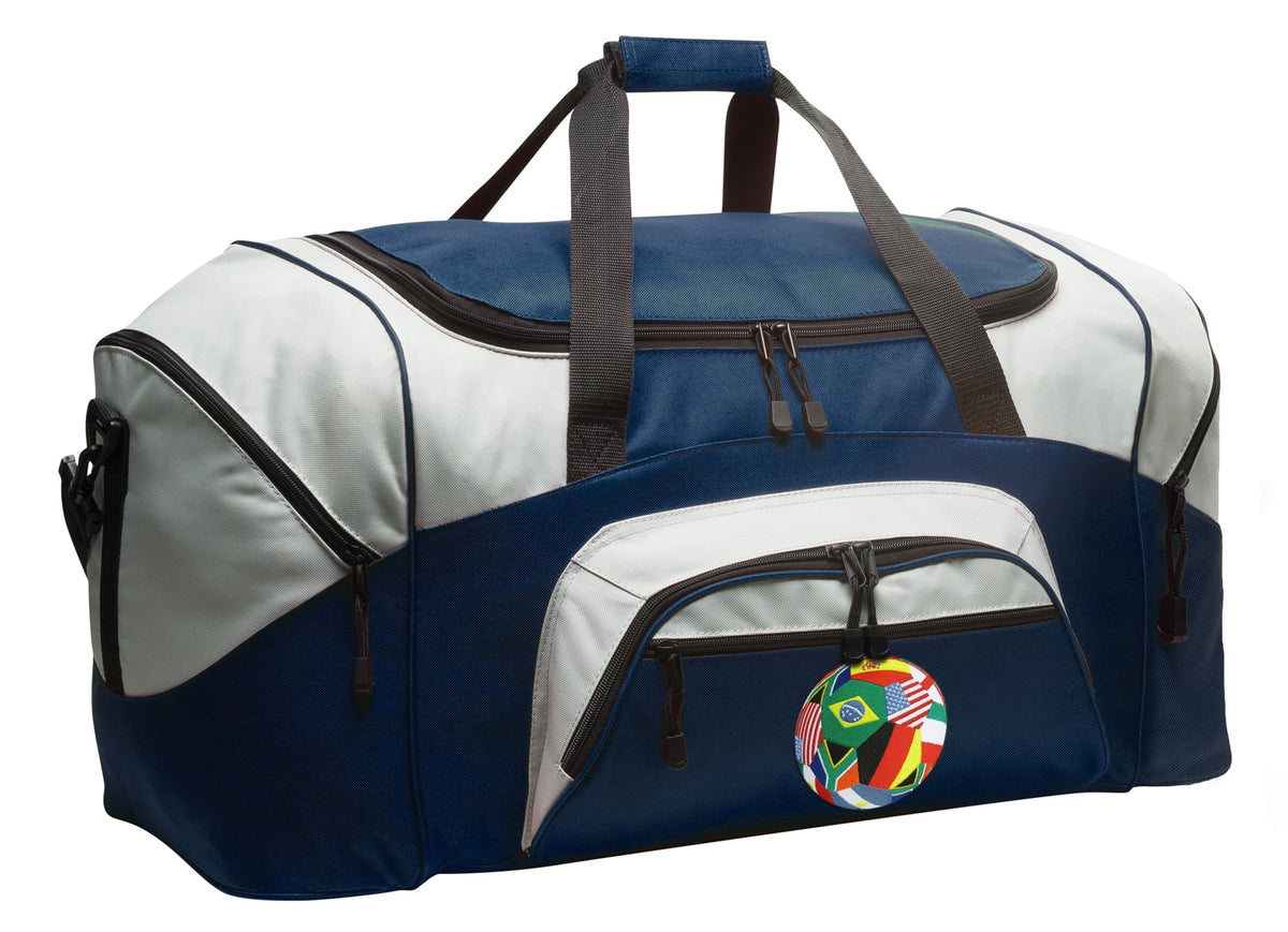Broad Bay World Cup Fan Duffle Bags or World Soccer Luggage