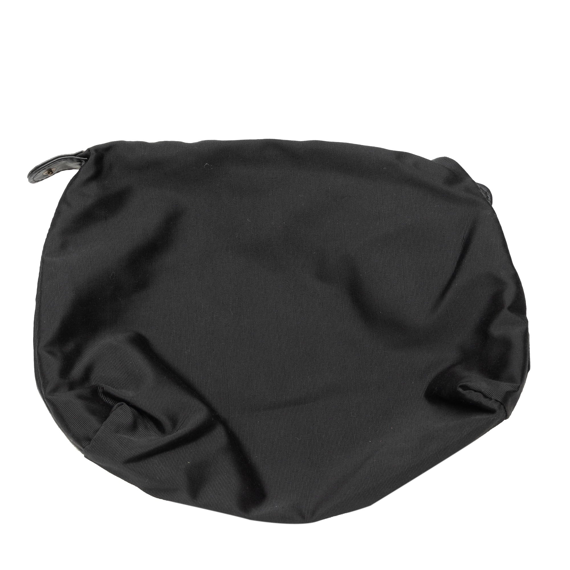 Pre-Owned Authenticated Chanel CC Wild Stitch Handbag Lambskin Leather Black Top HandleBag Unisex (Good)