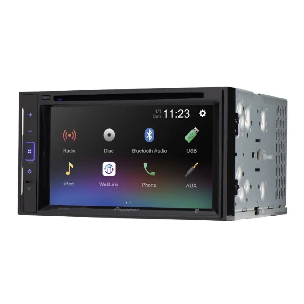 KIT4925 Bundle for 2015-2016 Nissan NV W/ Pioneer AVH-241EX Double DIN Car Stereo with Bluetooth/Backup Camera/Installation Kit/in-Dash DVD/CD AM/FM 6.2" Touchscreen Digital Media Receiver