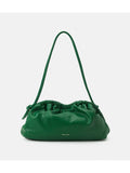 MANSUR GAVRIEL Women's Green Solid Leather Single Strap Clutch Handbag Purse