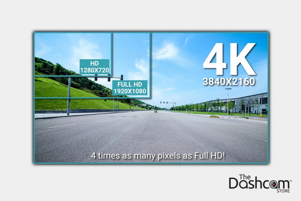 BlackVue DR900S-1CH Single Lens 4K GPS WiFi Cloud-Capable Dashcam w/ 128 Gigabytes Memory Card