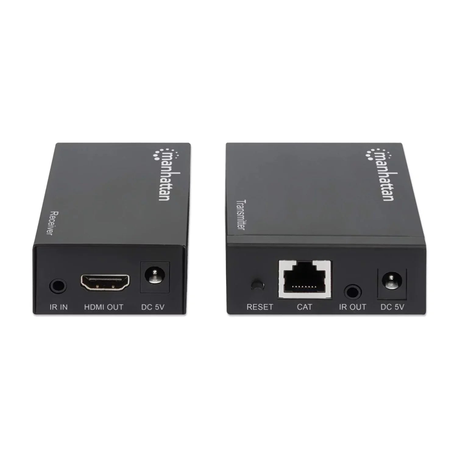 Manhattan 1080p HDMI over Ethernet Extender Kit Up to 164 ft. with Single Cat6 Cable and IR support