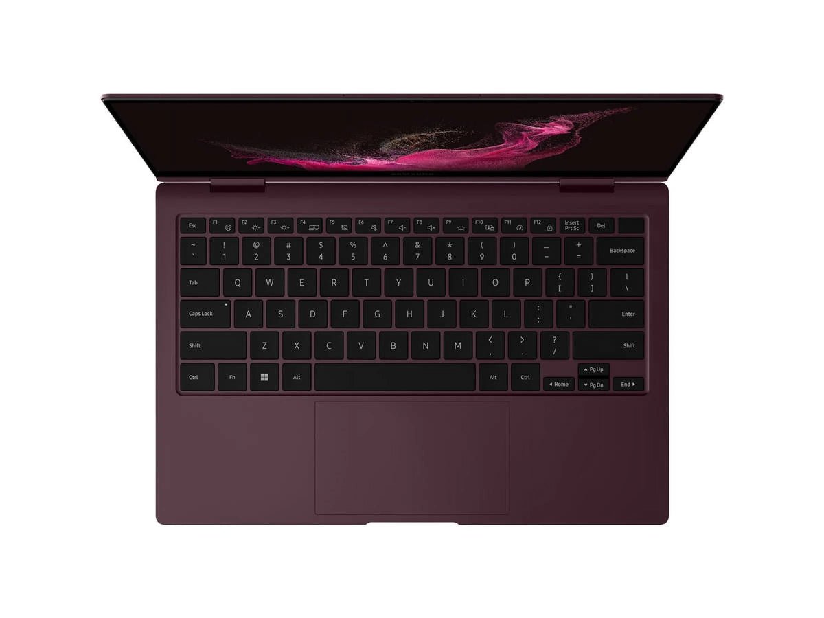 Restored Samsung Galaxy Book 2 Pro 360 15.6" 1TB (Burgundy) 2-in-1 AMOLED Touch Screen Portable computer - Intel Core i7 (Refurbished)