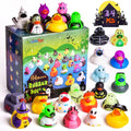Fun Little Toys 24 Pcs Halloween Rubber Ducks,Rubber Ducks Bath Toys for Baby Showers,Halloween Decor Trick or Treat,Halloween Party Favors