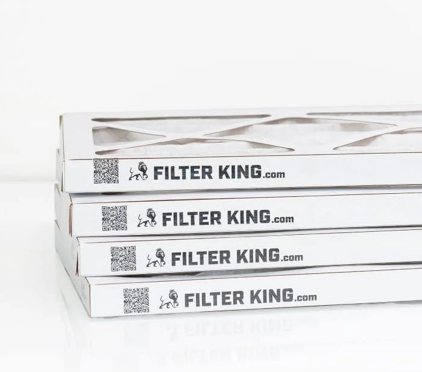 17.5x22x1 Air Filters | 2 Pack | MERV 8 HVAC Pleated AC Furnace Filters, Increases Air Quality | Actual Size 17.5x22x.75