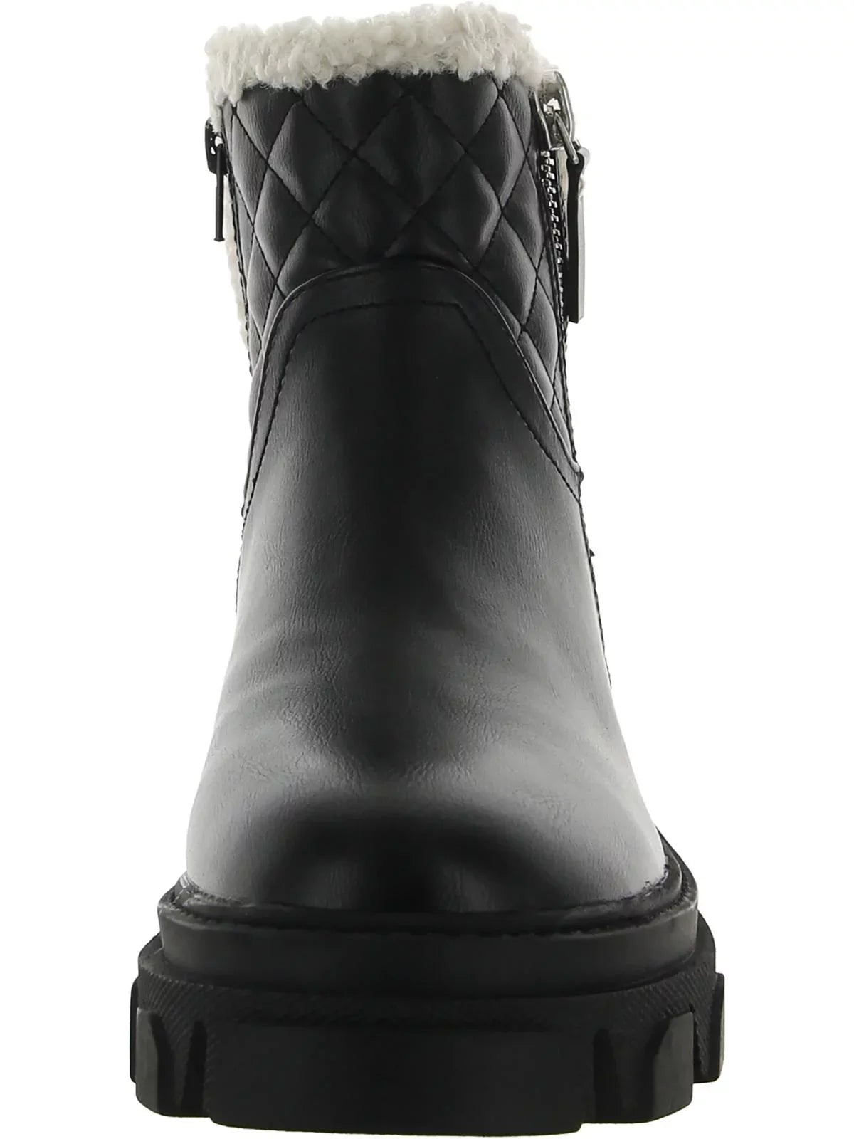 NINE WEST Colbee3 Ankle Women/Adult shoe size Women 8 Boots COLBEE3-BLK Black Leather