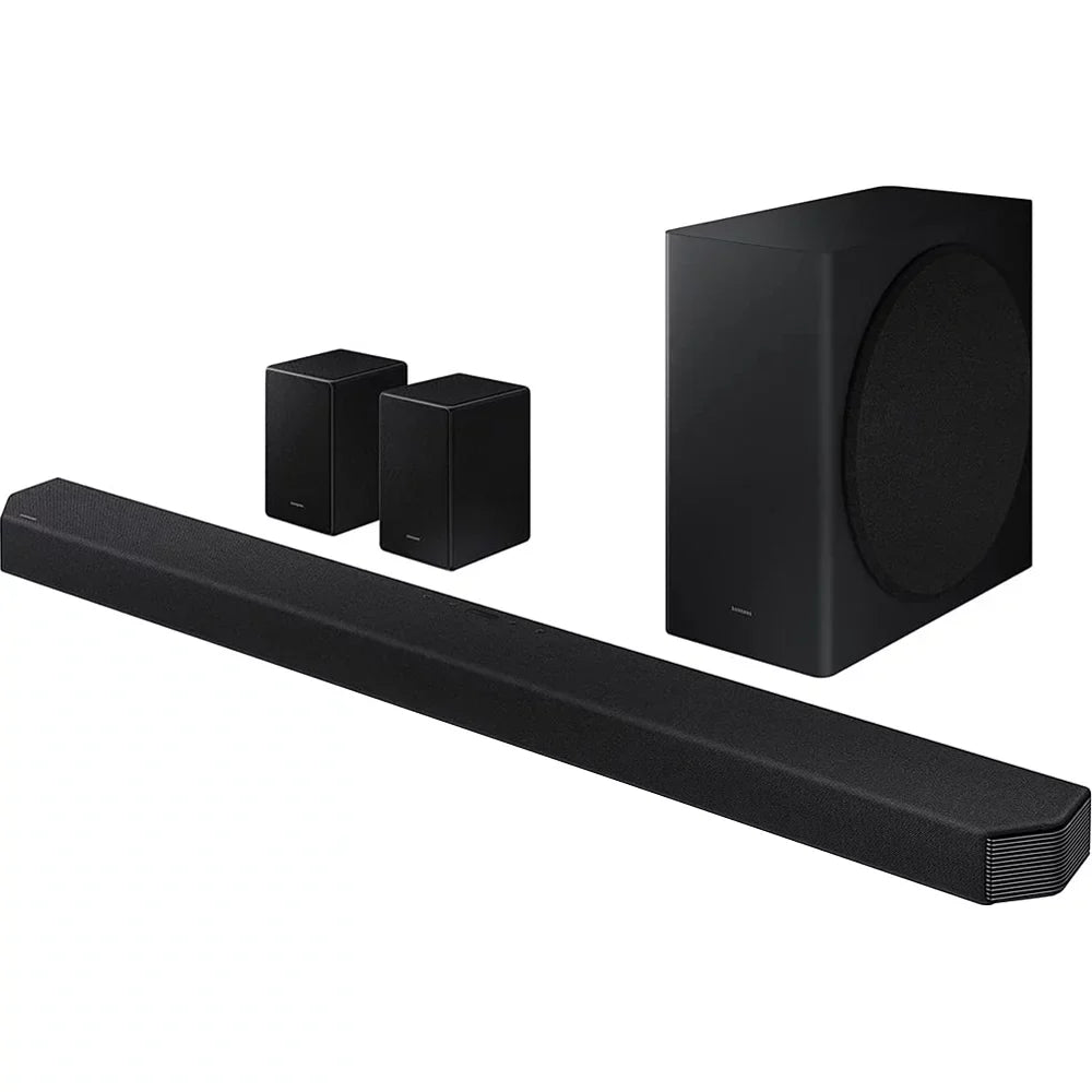 Open Box Samsung HW-Q950A/ZA 11.1.4ch Dolby Atmos Soundbar + Wireless Subwoofer & Rear Speakers 2021