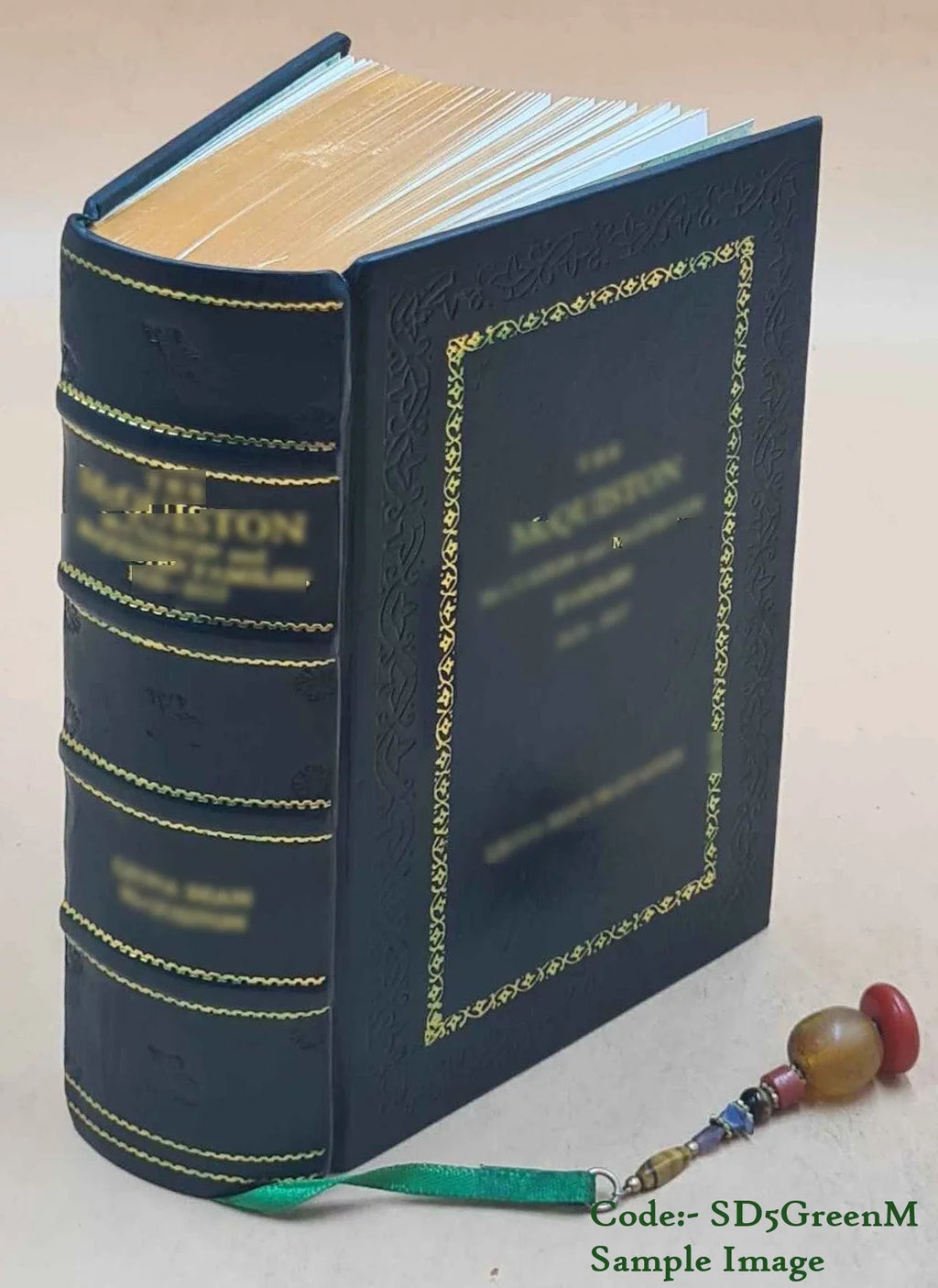 Doctrine of the Manifestations of the Son of God Under the Economy of the Old Testament 1852 [Premium Leather Bound]