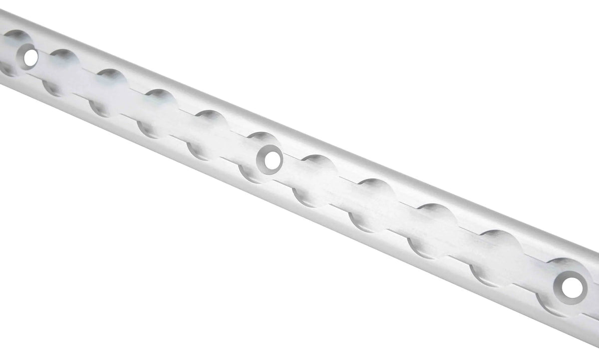 Heavy Duty Aluminum 4ft L-Track (8 Pcs) w/ L-Track Stud Stainless Steel Ring (32 Pcs) Tie Down System for Enclosed Trailers and Cargo Vans