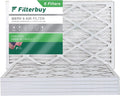 Filterbuy 12x25x1 MERV 8 Pleated HVAC AC Furnace Air Filters (6-Pack)