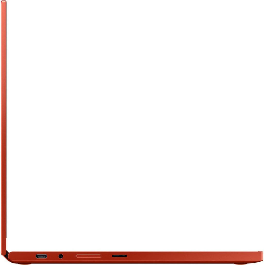 Samsung Galaxy Chromebook 2 13.3" FHD(1920 x 1080) Touchscreen 2 in 1 Portable computer, Intel Core i3-10110U, 8GB LPDDR3 RAM, 128GB eMMC, Backlit Keyboard, Chrome OS, Fiesta Red with Tigology Accessories