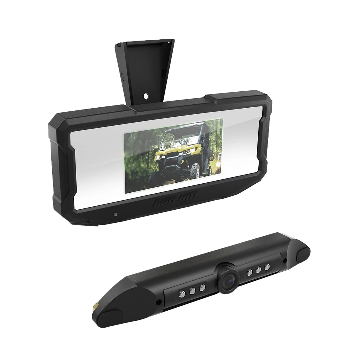 Can-Am 715004905 Rear View Mirror and Camera Monitor Defender Maverick X3 MAX