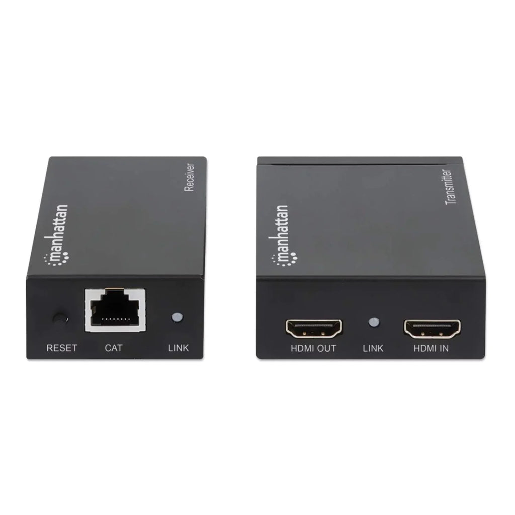Manhattan 1080p HDMI over Ethernet Extender Kit Up to 164 ft. with Single Cat6 Cable and IR support