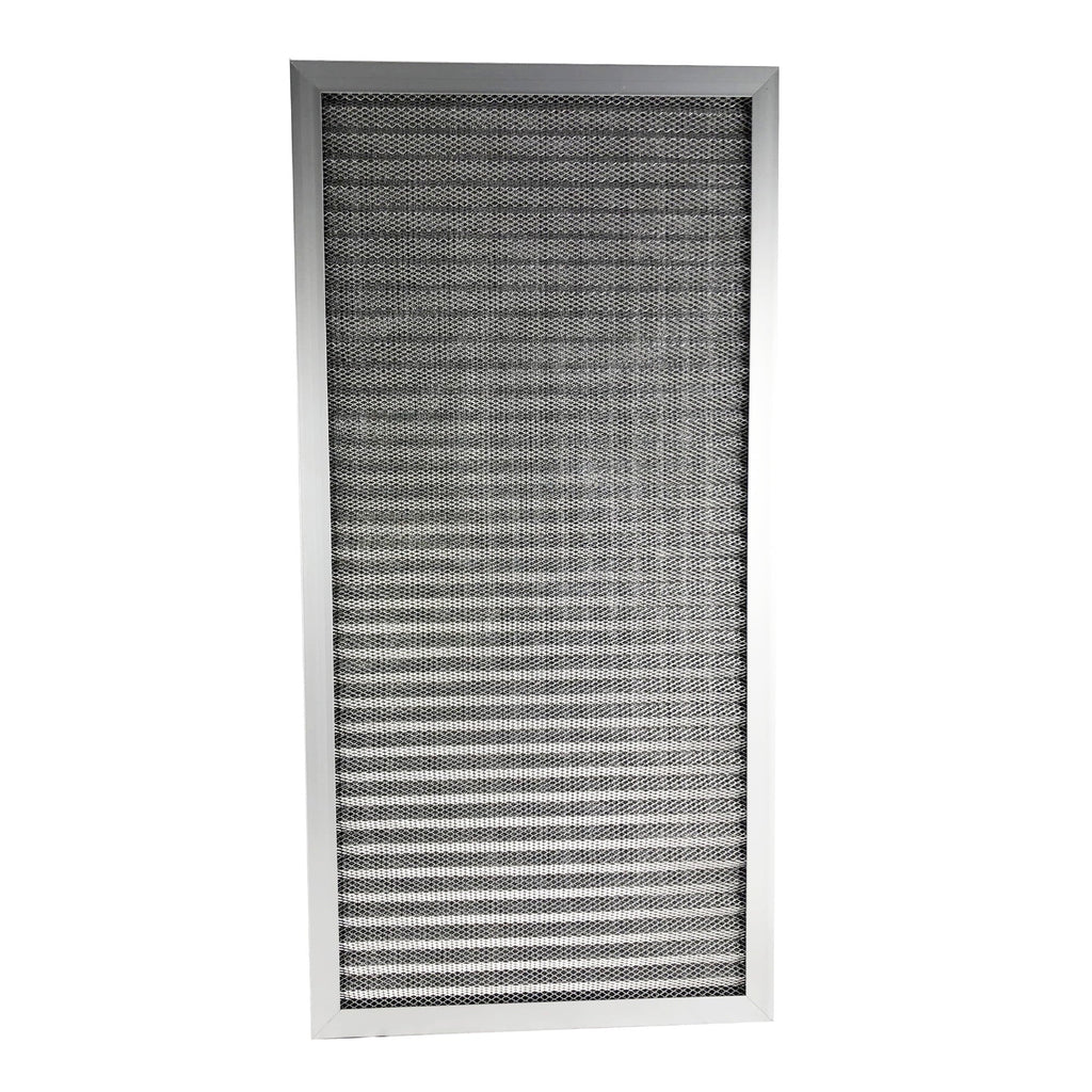 Aluminum Electrostatic Air Filter (12" x 24" x 1"), Washable Furnace Central AC Air Filter