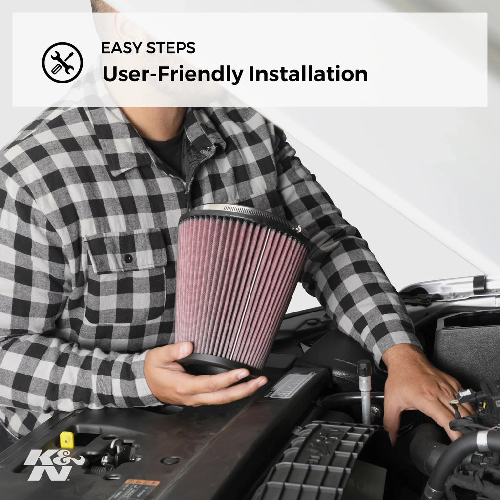 K&N Engine Air Filter: High Performance, Premium, Washable, Replacement Filter: Fits Select Briggs and Stratton/Ez Go/John Deere Engines, E-4665