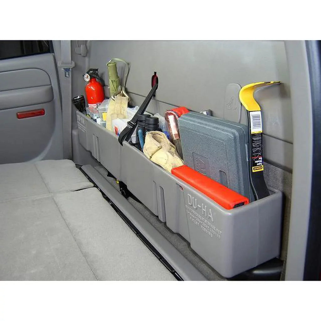 Du Ha 10023 Du Ha Behind The Seat Storage Fits select: 2004-2007 CHEVROLET SILVERADO, 2004-2007 GMC NEW SIERRA