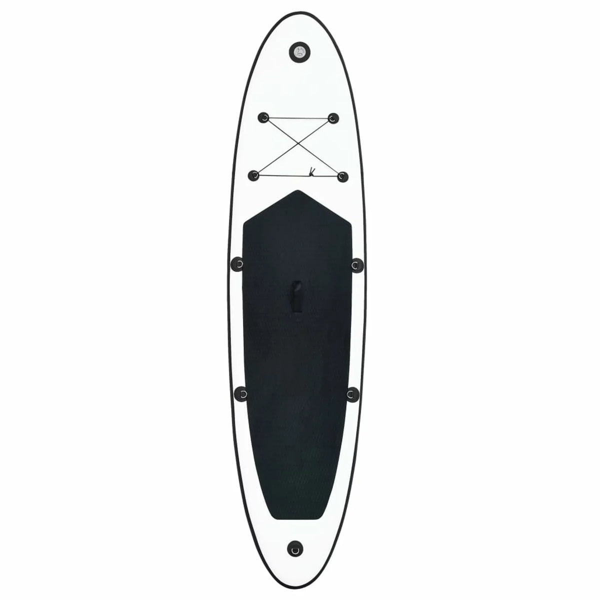 MABOTO Inflatable Paddleboard Set Black and White