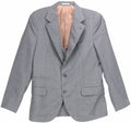 Brunello Cucinelli Men's Grey Woven Wool Suit - 40 US / 50 EU