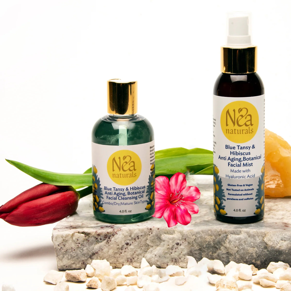 Nea Naturals Blue Tansy Cleansing Oil & Blue Tansy Mist - 2 Piece Set