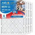 14X17.5X2 Air Filter MERV 11 Comparable to MPR 1000, MPR 1200 & FPR 7 Compatible with New Style Honeywell DR90 & DR120 50070171-002 Dehumidifiers 4 Pack by AIRX FILTERS WICKED CLEAN AIR.