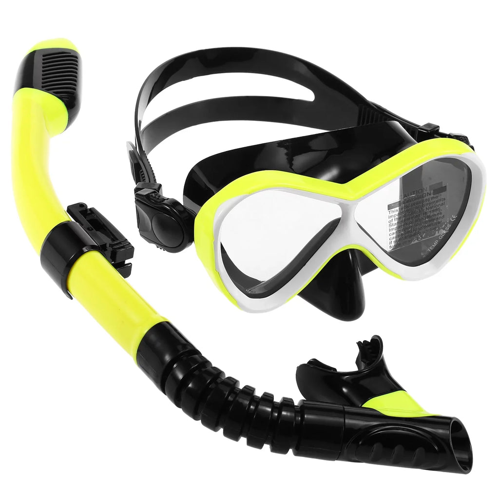 Arealer Kids Professional Swimming Goggles withSnorkel Tube Set -fog Goggles for Snorkel