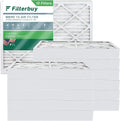 Filterbuy 20x24x4 MERV 13 Pleated HVAC AC Furnace Air Filters (12-Pack)