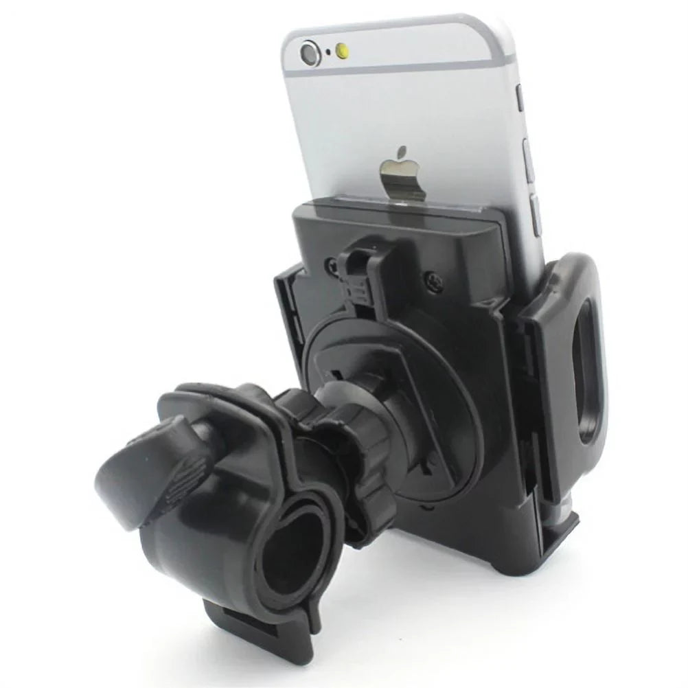 Holder Handlebar Bicycle Mount Bike Cradle Dock N1Y for Samsung Galaxy J7 (2018) Refine, J5, J3 (2018) Fold Alpha A9 A6 A50 A20 A10e - Sonim XP8 XP3 - Sony Xperia 1 - Wiko Ride - Xiaomi Mi 9T
