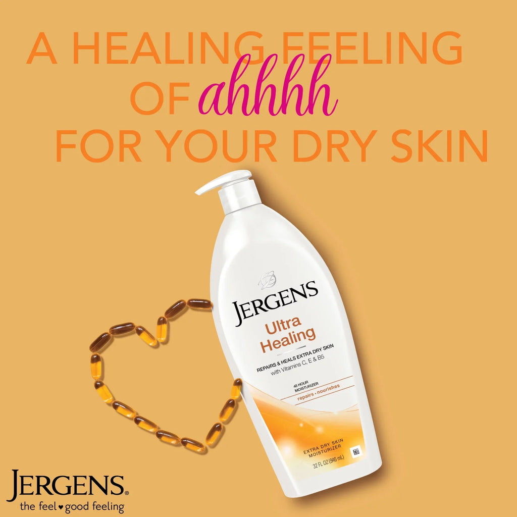 Jergens Ultra Healing Extra Dry Skin Moisturizer, 32 Oz