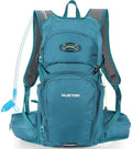 KUSTAR Hydration Pack Backpack with 2L Leakproof Water Bladder BPA Free,Lightweight Water Backpack for Hiking,Running,Cycling,Camping,Blue