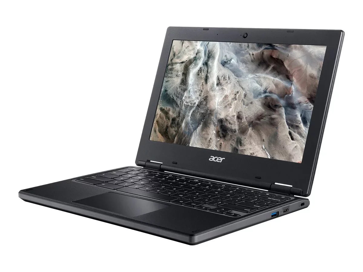 Chromebook 311 CB311-10H-6865 - AMD A6 - 9220C / up to 2.7 GHz - Chrome OS - Radeon R5 - 4 GBs RAM - 32 GBs eMMC - 11.6" 1366 x 768 (HD) - Wi-Fi 5 - shale black - kbd: US Intl/Canadian French