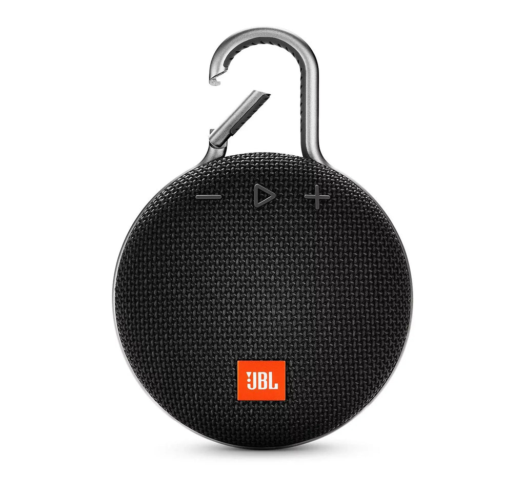 JBL Clip 3 Black Portable Bluetooth Speaker (Damaged Box)