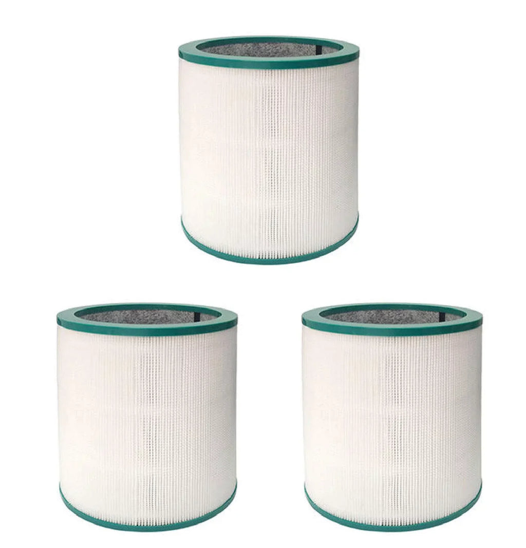 Nispira Dual-layer HEPA Vacuum Filter Compatible with Dyson TP01 TP02 BP01 Tower US Sm/Nk and TP02 US Nk/Nk. Compared to EVO filter part 968126-03. 3 Units