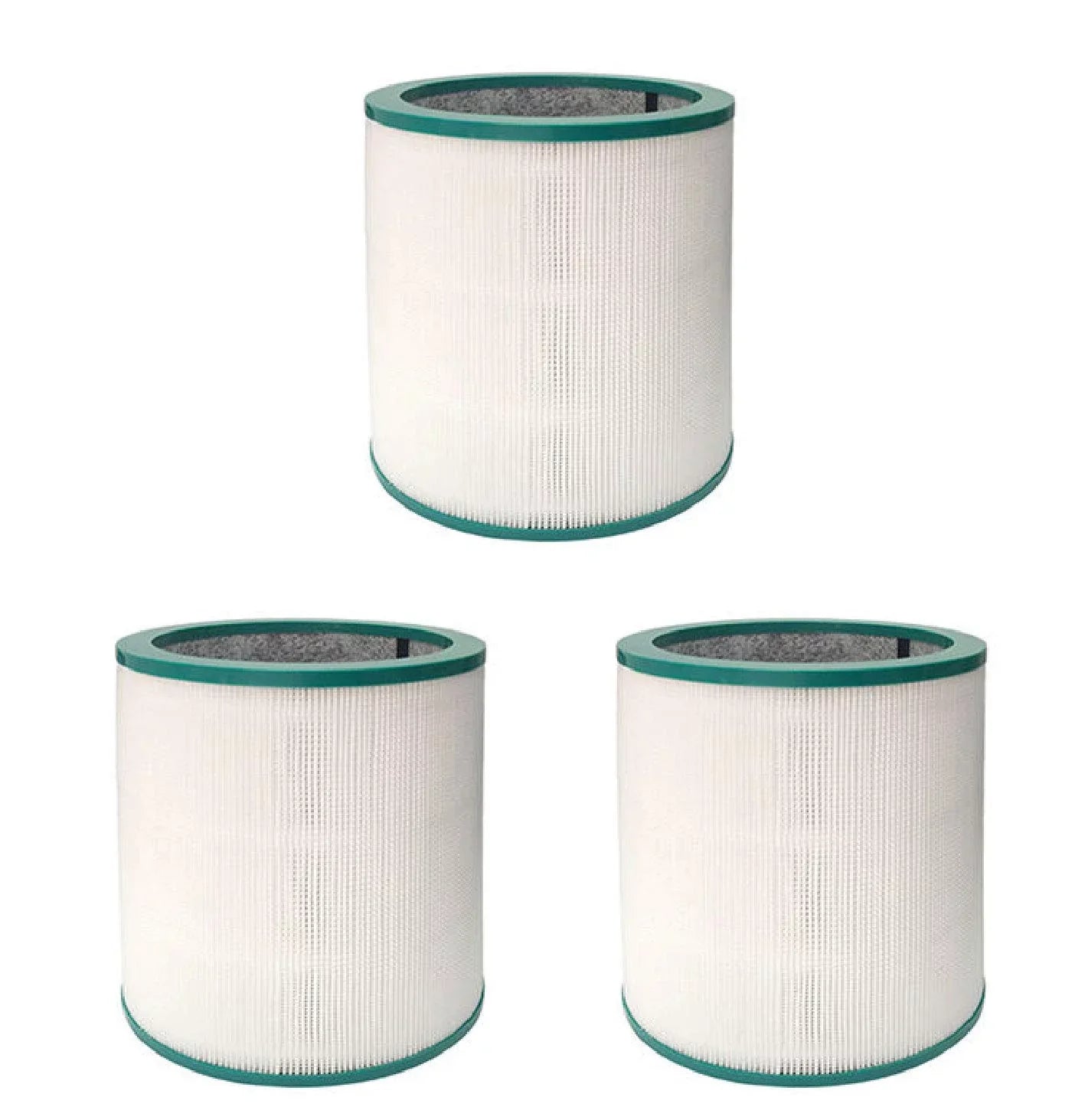 Nispira Dual-layer HEPA Vacuum Filter Compatible with Dyson TP01 TP02 BP01 Tower US Sm/Nk and TP02 US Nk/Nk. Compared to EVO filter part 968126-03. 3 Units