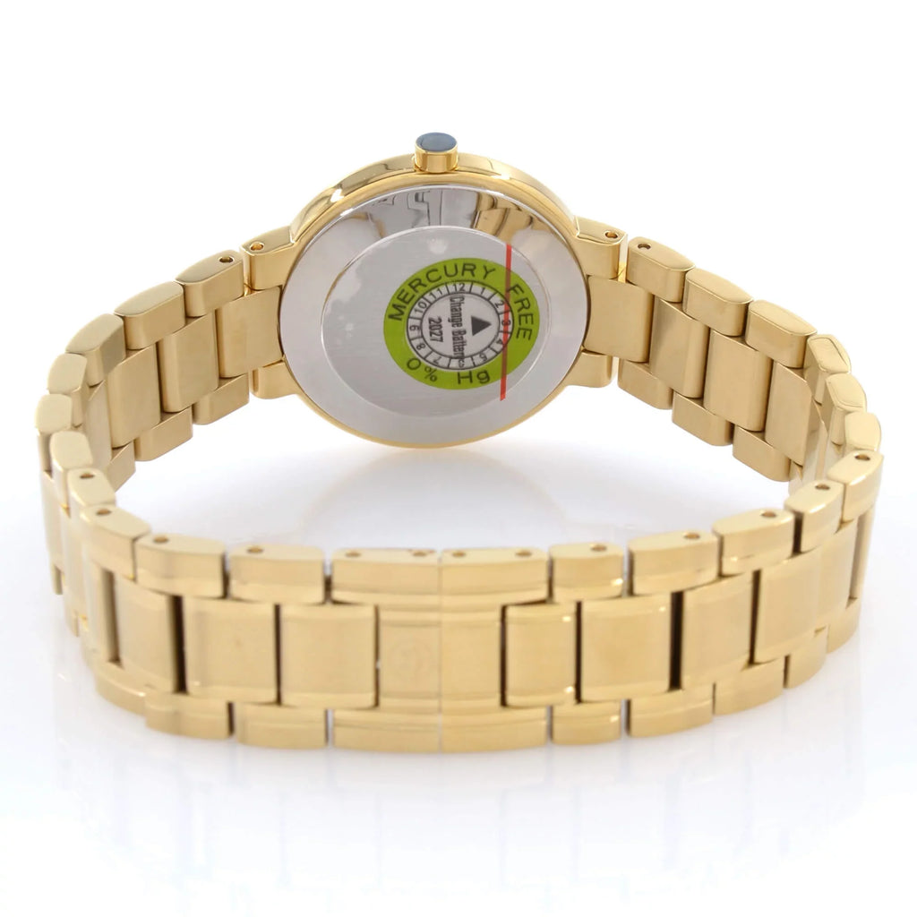 Movado 0607282 Men's Stiri Yellow Gold Bracelet Quartz Watch