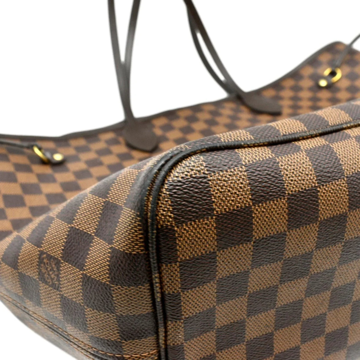 Pre-owned LOUIS VUITTON Pallas MM Monogram Canvas Shoulder Bag Brown