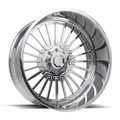 LUXXX HD FORGED LHD PRO 6 WARHOG 22X12 8X180 -44ET 122.1CB High Polished Wheel