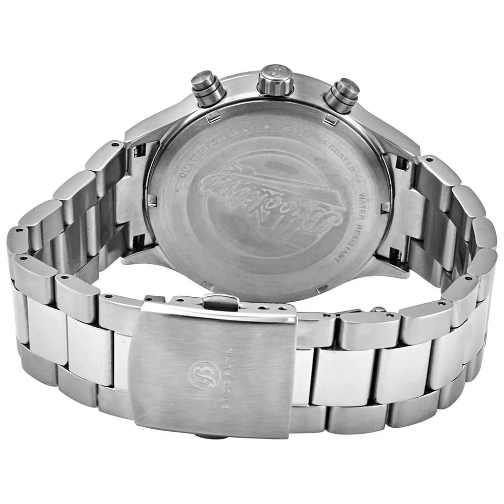 Brooklyn Watch Co. Bedford Brownstone Quartz Black Dial Men's Watch 308-BLK-3