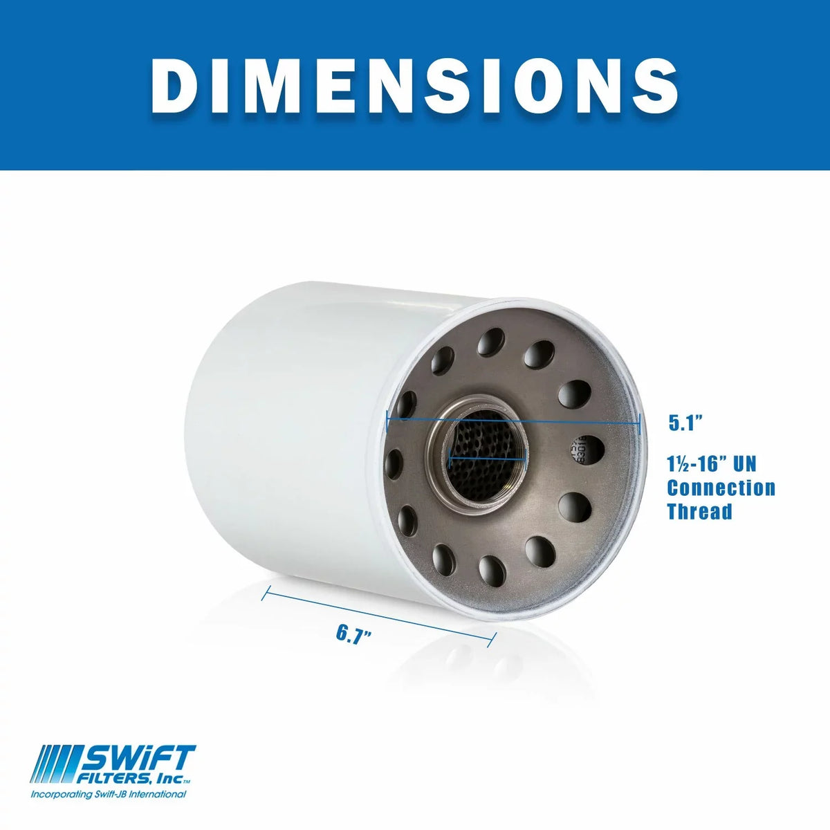 Direct Interchange for FLEETGUARD HF6781in-On Filter Element Microglass Construction 25 Micron