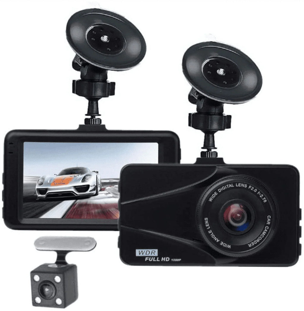 T670 Plus DVR Dash Cam For Kia Dual Travel Recorder Full HD 3" LCD Screen 170° Wide Angle, WDR, G-Sensor, Loop Recording Motion Detection Excellent Video Images