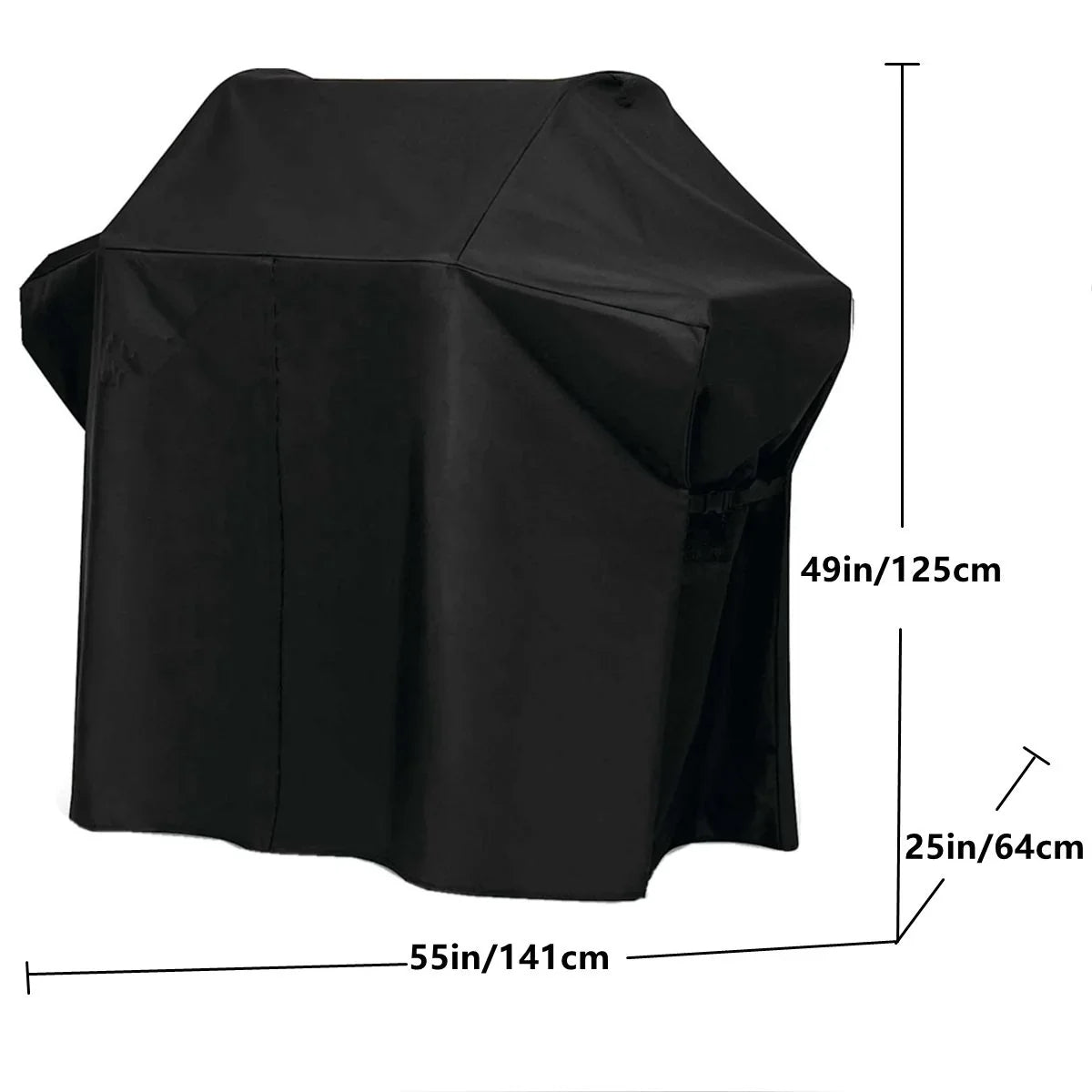 Heavy Duty Grill Cover Fit for Napoleon 61427 Rogue 425 Series Grill Cover,All Weather Protection Waterproof Cover Black