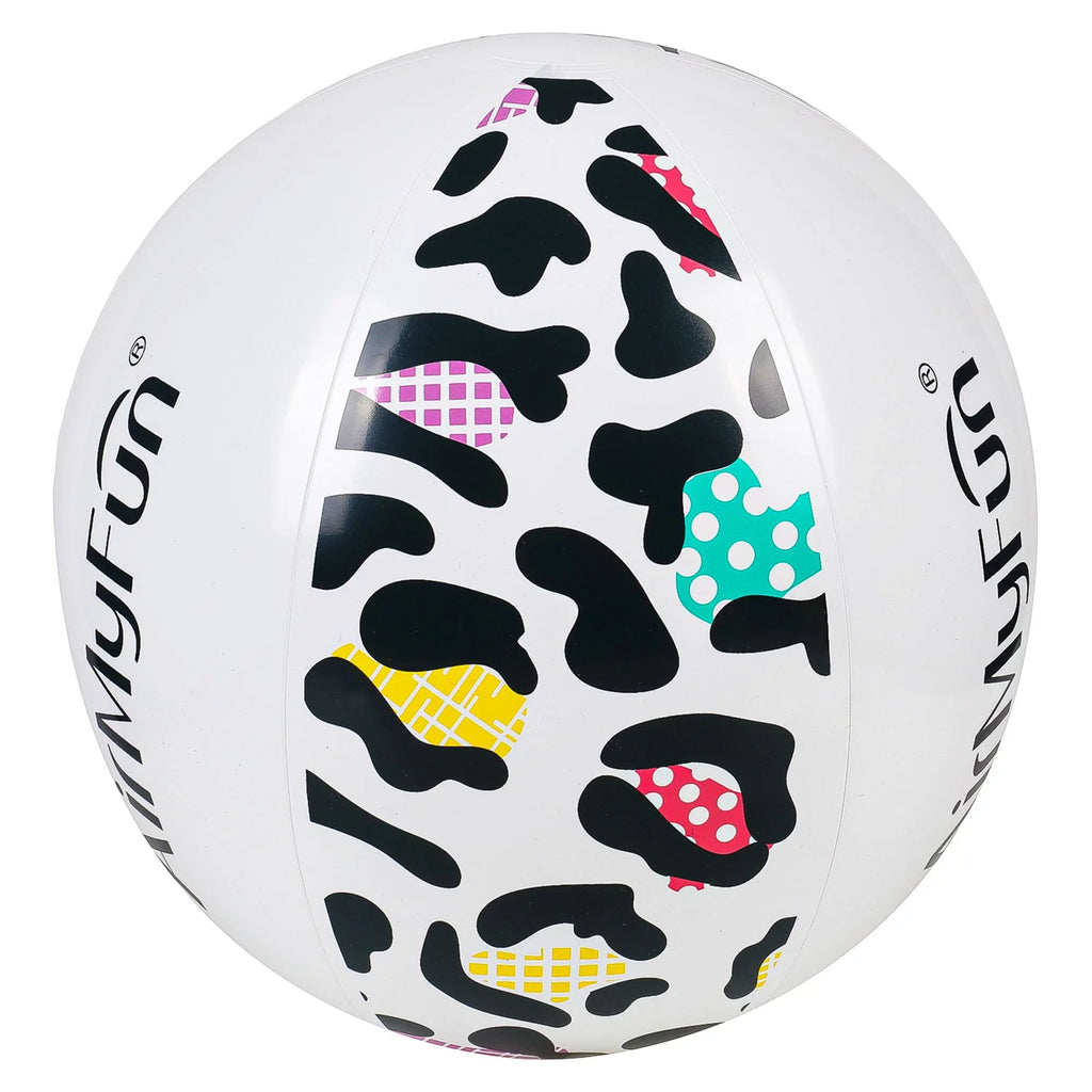 CoSoTower Inflatable Beach Ball, Colorful Cheetah Pool Float, Suitable for Both Children and Men