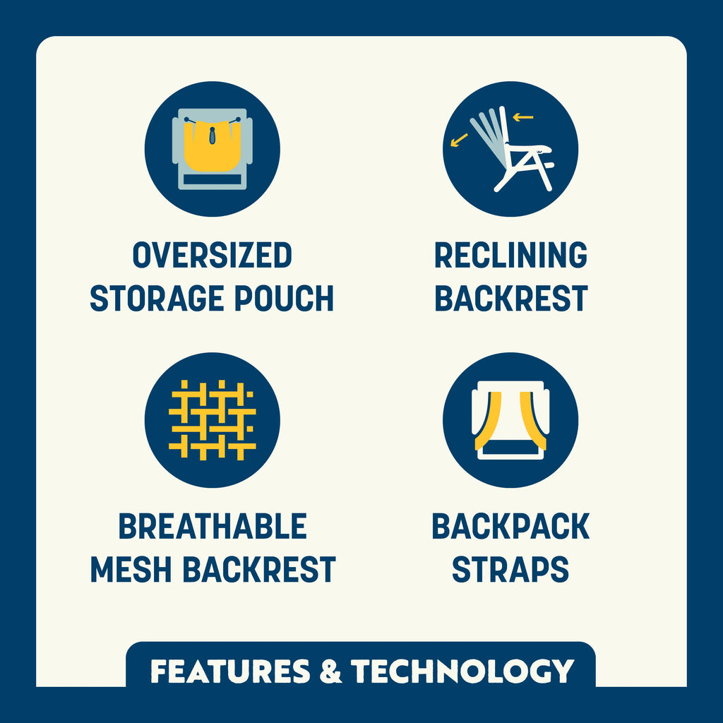 Backpack Beach Chair™ | Choice ML71