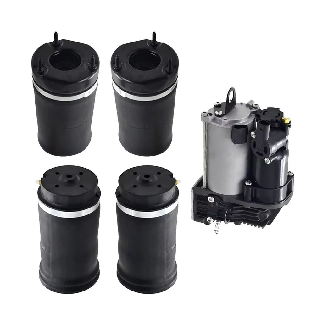 Full Set Front-Rear Air Suspension Spring-Air Suspension Compressor For 2008-2011 Mercedes-Benz ML550